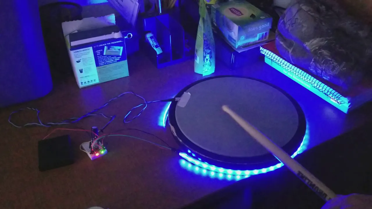 Interactive Drum Lights